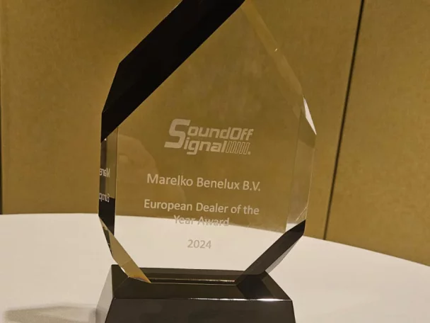 Marelko winner of SoundoffSignal Dealer of the Year award