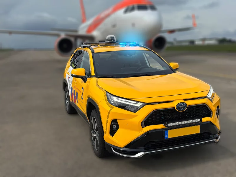 Closeup van een Toyota RAV4 opgebouwd met een Haztec XL75 door Marelko