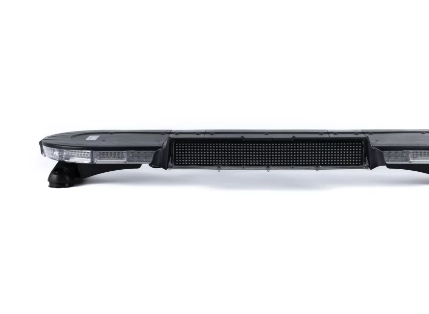 Haztec XL 75 dakset met geïntegreerd LED tekstbord en transparante lenzen van Marelko