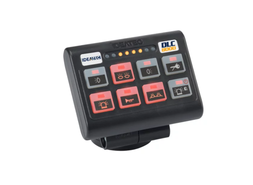DLC8000 bedieningspaneel met acht programmeerbare knoppen van Marelko