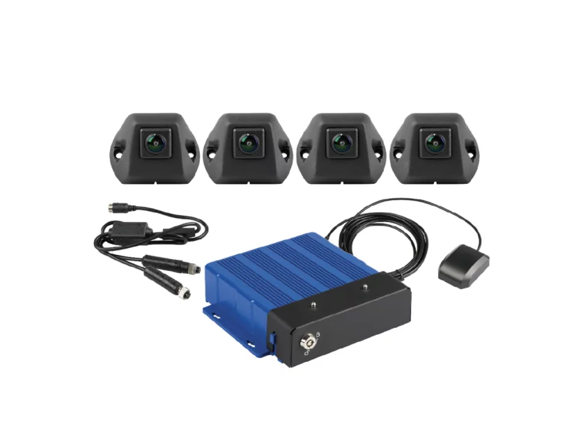 inView 360° camerasysteem met vier camera’s en centrale unit van Marelko