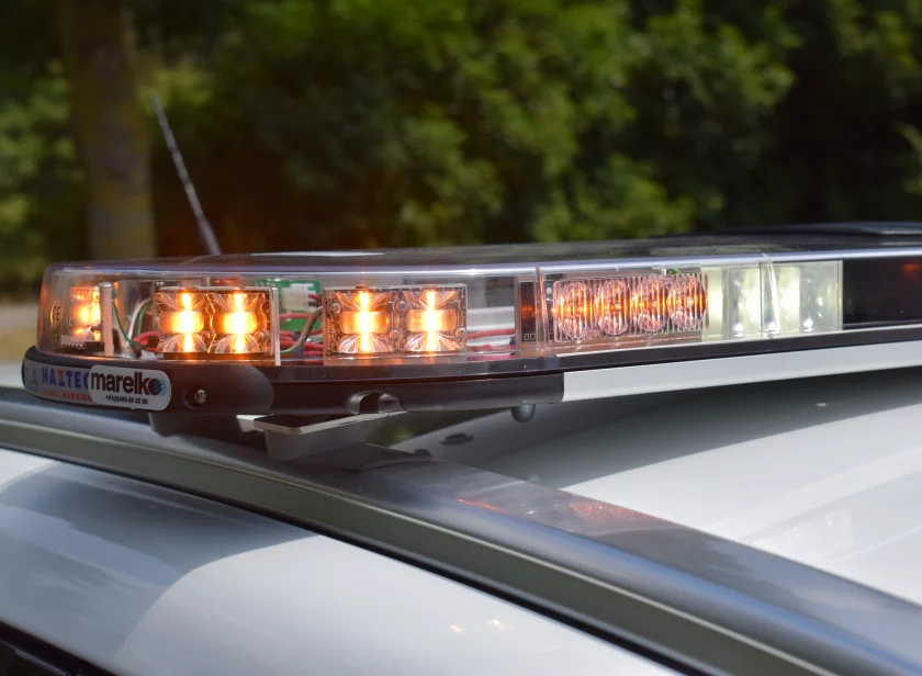 Haztec Xpert SL dakset met amber hoekverlichting en donkere middenkap van Marelko