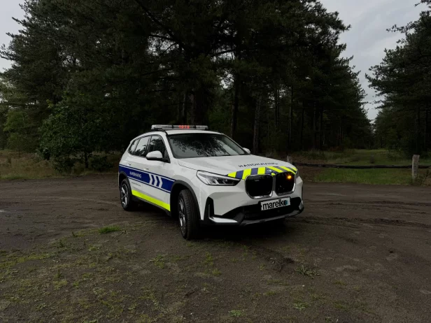 BMW X1 handhavingsvoertuig opgebouwd door Marelko