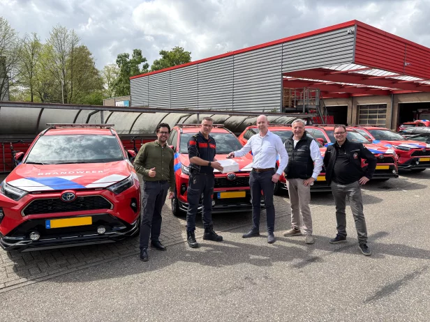 Toyota RAV4 voertuigen met Marelko signalering